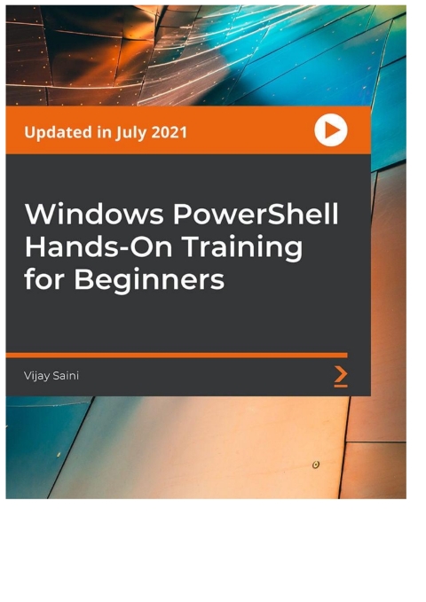 Cover image for book Windows PowerShell Hands-On Training for Beginners
