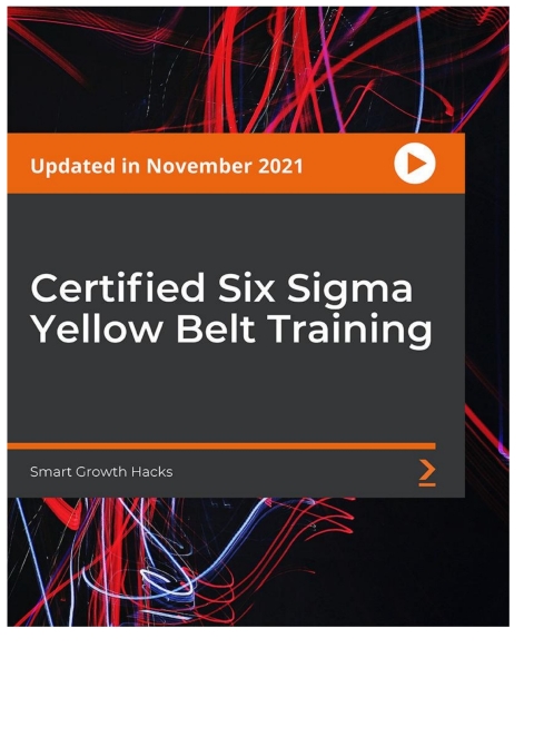 Cover image for book Certified Six Sigma Yellow Belt Training