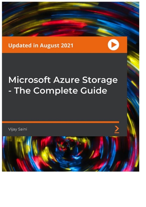 Cover image for book Microsoft Azure Storage - The Complete Guide