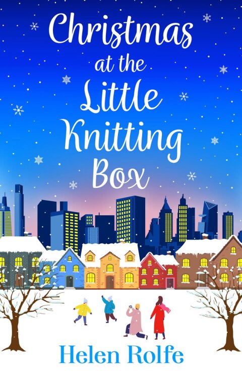 Cover image for book Christmas at the Little Knitting Box