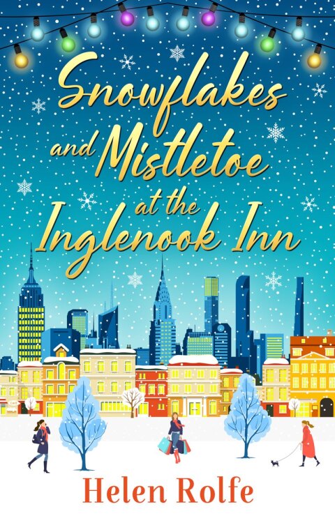 Cover image for book Snowflakes and Mistletoe at the Inglenook Inn