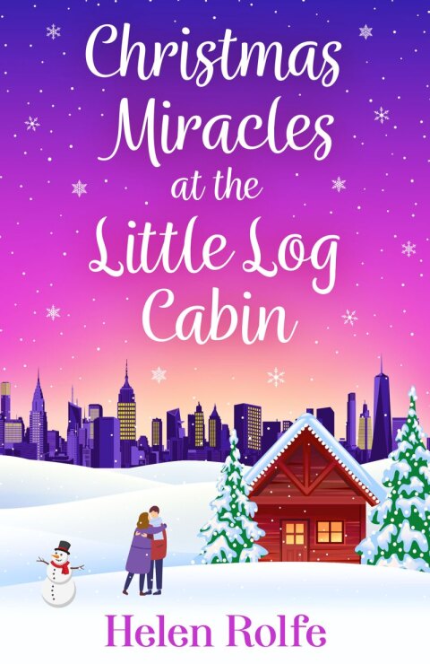 Cover image for book Christmas Miracles at the Little Log Cabin