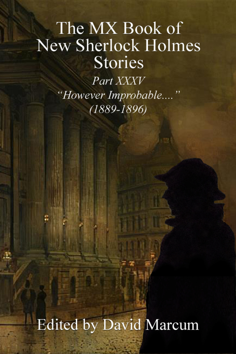 Cover image for book The MX Book of New Sherlock Holmes Stories - Part XXXV