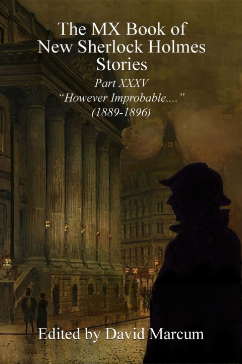 Cover image for book The MX Book of New Sherlock Holmes Stories - Part XXXV