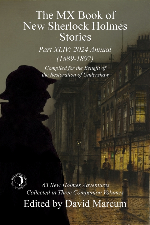 Cover image for book The MX Book of New Sherlock Holmes Stories - Part XLIV