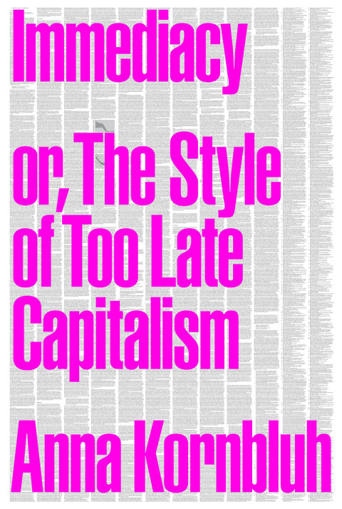 Cover image for book Immediacy