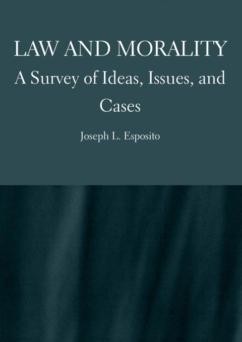 Cover image for book Law and Morality
