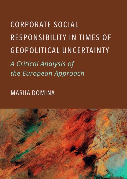 Cover image for book Corporate Social Responsibility in Times of Geopolitical Uncertainty