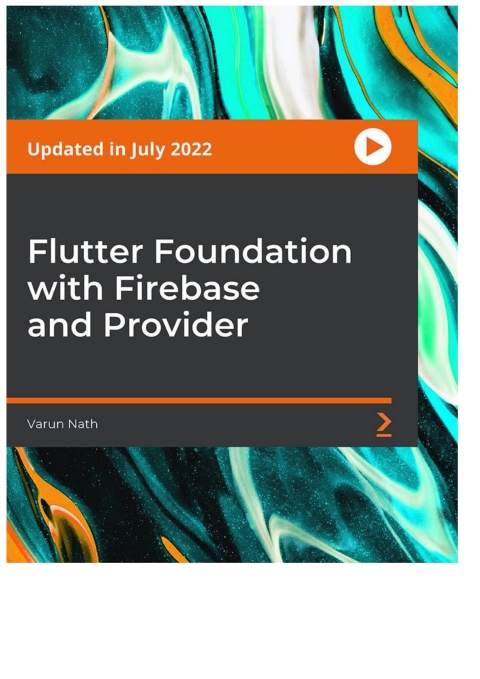 Cover image for book Flutter Foundation with Firebase and Provider