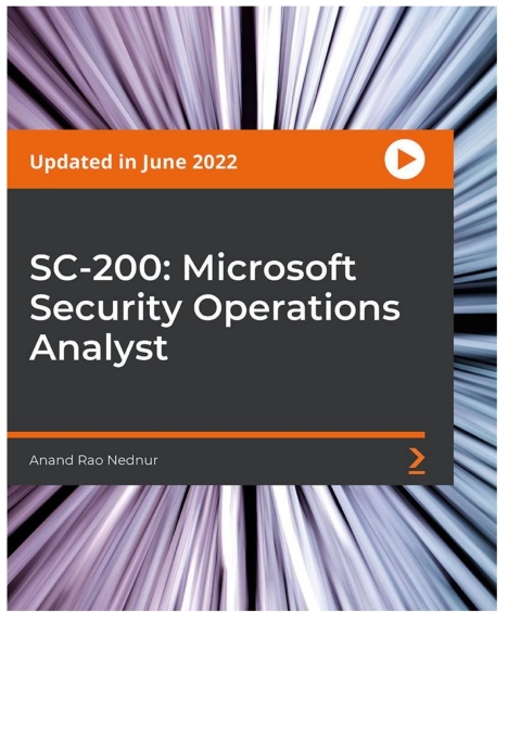 Cover image for book SC-200: Microsoft Security Operations Analyst