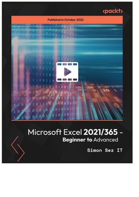 Cover image for book Microsoft Excel 2021/365 - Beginner to Advanced