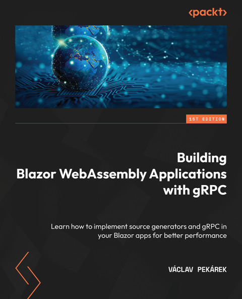Cover image for book Building Blazor WebAssembly Applications with gRPC
