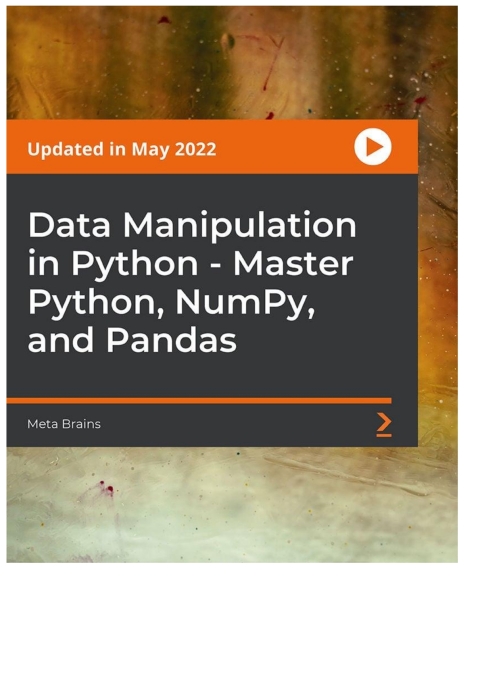 Cover image for book Data Manipulation in Python - Master Python, NumPy, and Pandas
