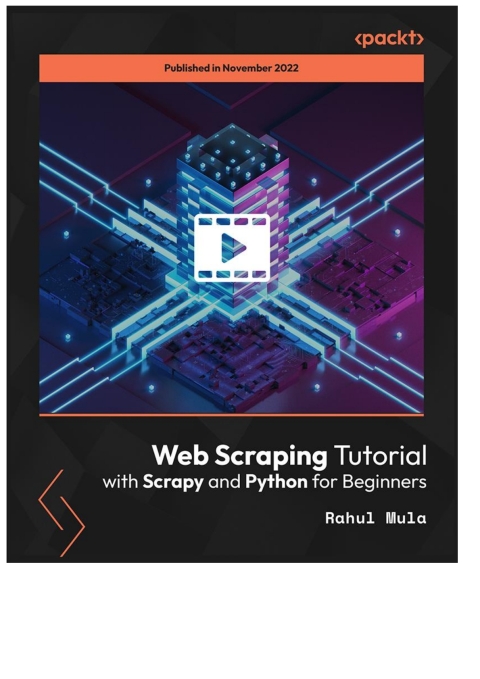 Cover image for book Web Scraping Tutorial with Scrapy and Python for Beginners