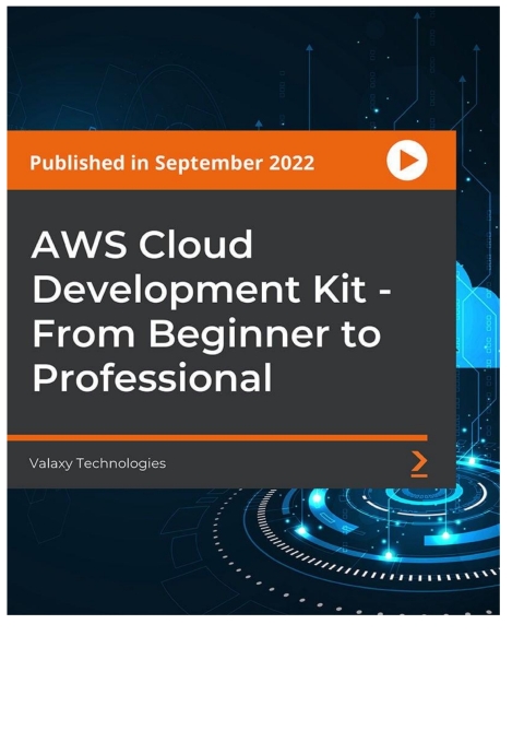 Cover image for book AWS Cloud Development Kit - From Beginner to Professional