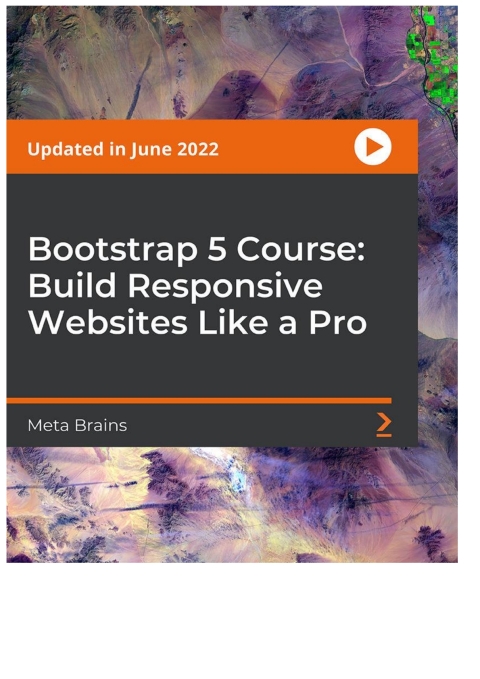 Cover image for book Bootstrap 5 Course: Build Responsive Websites Like a Pro