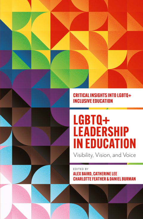 Cover image for book LGBTQ+ Leadership in Education