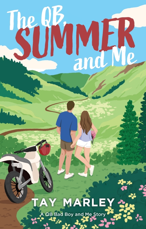 Cover image for book The QB, Summer and Me