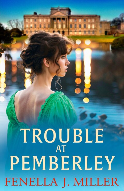 Cover image for book Trouble at Pemberley