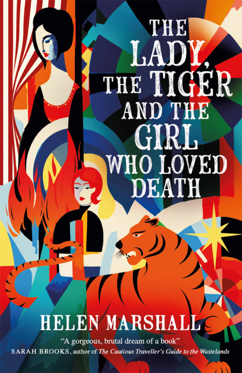 Cover image for book The Lady, the Tiger and the Girl Who Loved Death