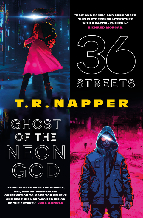Cover image for book 36 Streets & Ghost of the Neon God