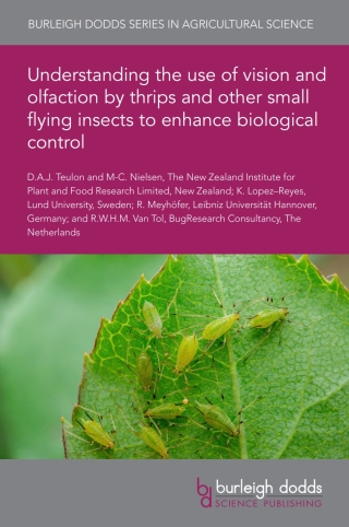 Understanding the use of vision and olfaction by thrips and other small flying insects to enhance biological control