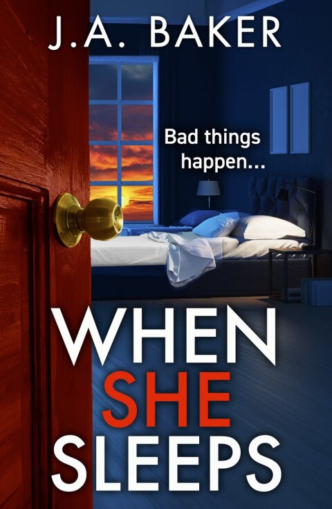 Cover image for book When She Sleeps