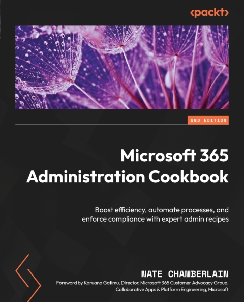Cover image for book Microsoft 365 Administration Cookbook