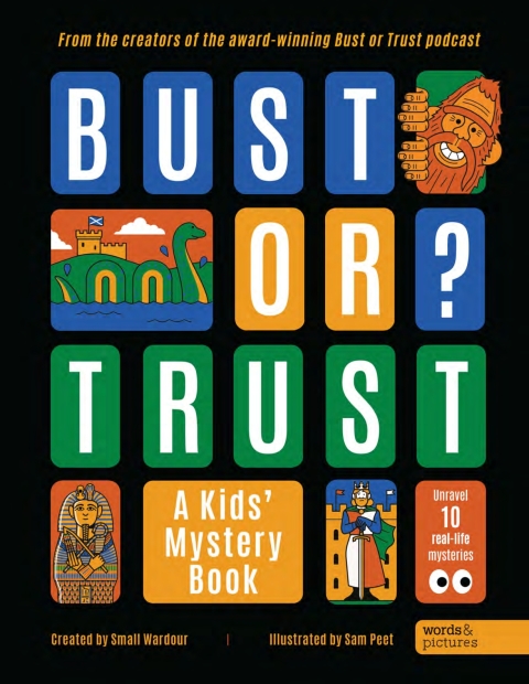 Cover image for book BUST OR TRUST: A Kids' Mystery Book