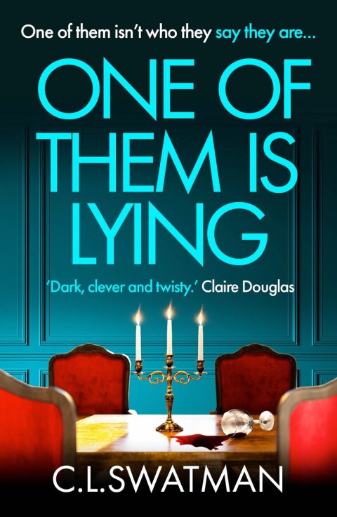 Cover image for book One of Them Is Lying