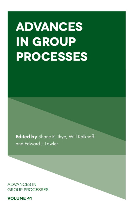 Advances in Group Processes 