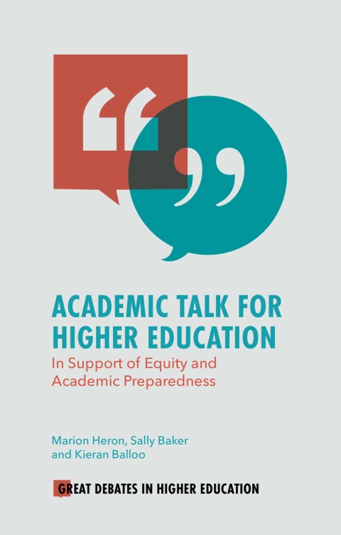 Cover image for book Academic Talk for Higher Education