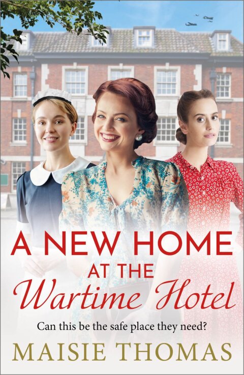 Cover image for book A New Home at the Wartime Hotel