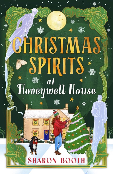Cover image for book Christmas Spirits at Honeywell House