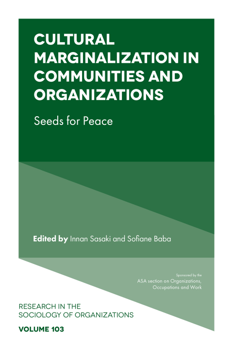 Cover image for book Cultural Marginalization in Communities and Organizations