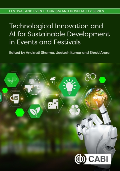 Cover image for book Technological Innovation and AI for Sustainable Development in Events and Festivals