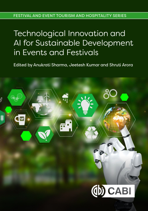 Cover image for book Technological Innovation and AI for Sustainable Development in Events and Festivals