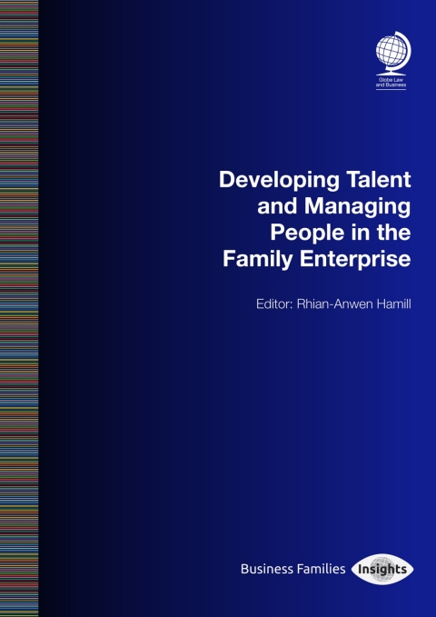 Cover image for book Developing Talent and Managing People in the Family Enterprise