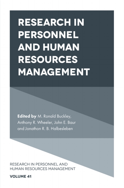 Research in Personnel and Human Resources Management 