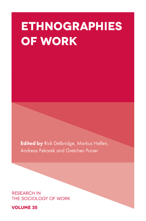 Cover image for book Ethnographies of Work