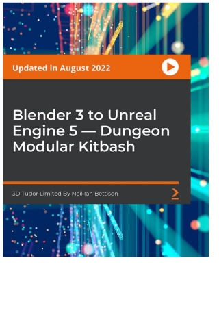 Blender 3 to Unreal Engine 5 — Dungeon Modular Kitbash