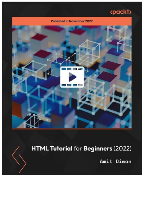 Cover image for book HTML Tutorial for Beginners (2022)