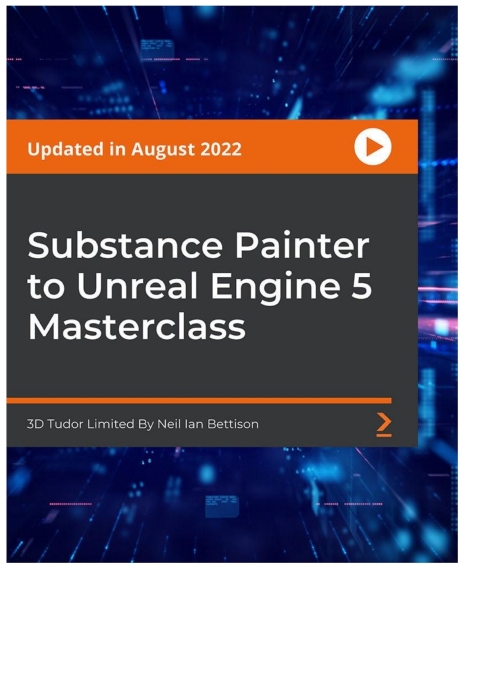 Cover image for book Substance Painter to Unreal Engine 5 Masterclass
