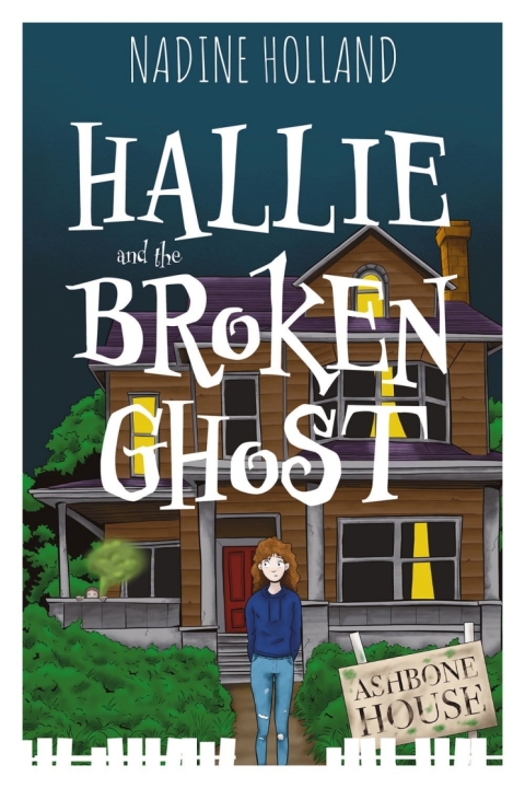 Cover image for book Hallie and the Broken Ghost