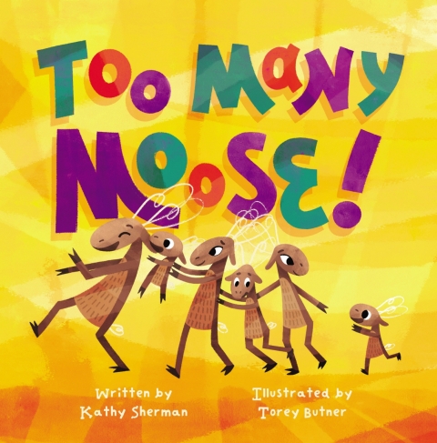 Cover image for book Too Many Moose