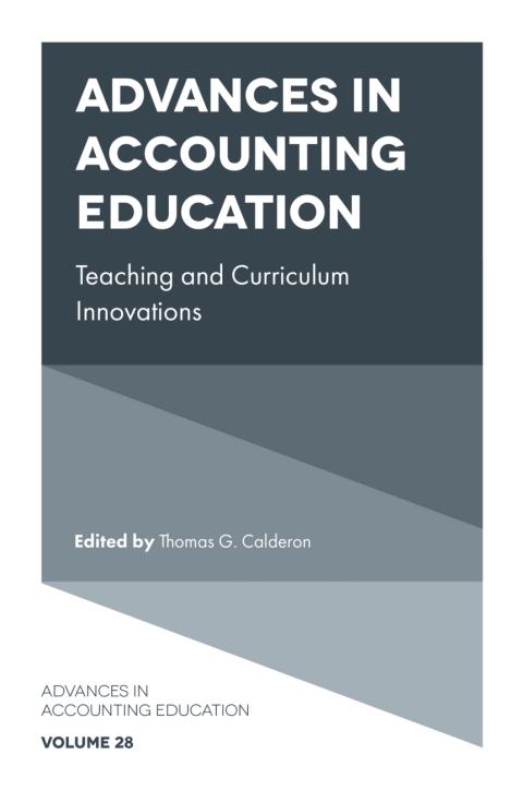 Cover image for book Advances in Accounting Education