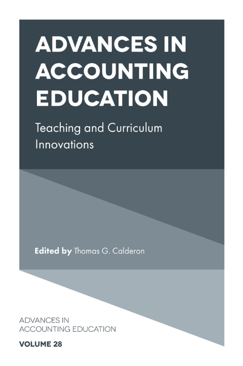 Cover image for book Advances in Accounting Education