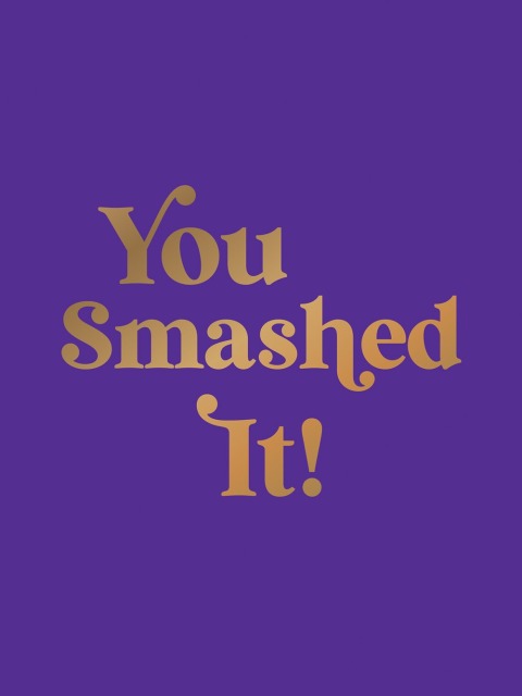 Cover image for book You Smashed It!