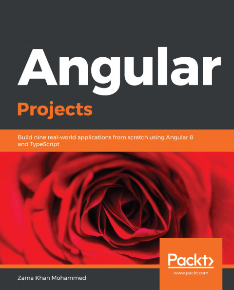 Cover image for book Angular Projects