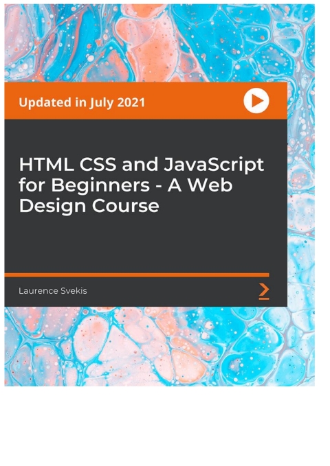 Cover image for book HTML CSS and JavaScript for Beginners - A Web Design Course